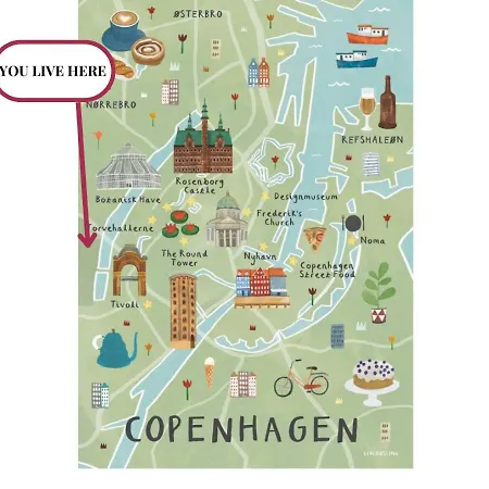 Appartamento Extravagant-2 Bedrooms-bronze Copenaghen