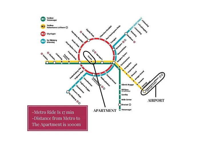 Extravagant-2 Bedrooms-bronze Apartment Copenhagen