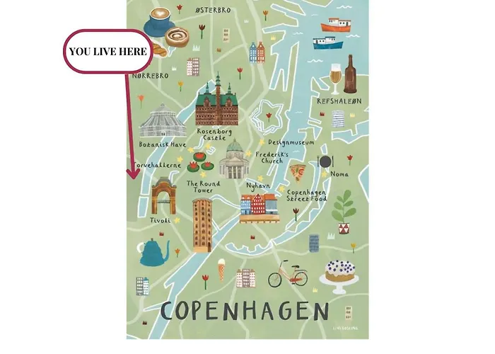 Apartment Extravagant-2 Bedrooms-bronze Copenhagen